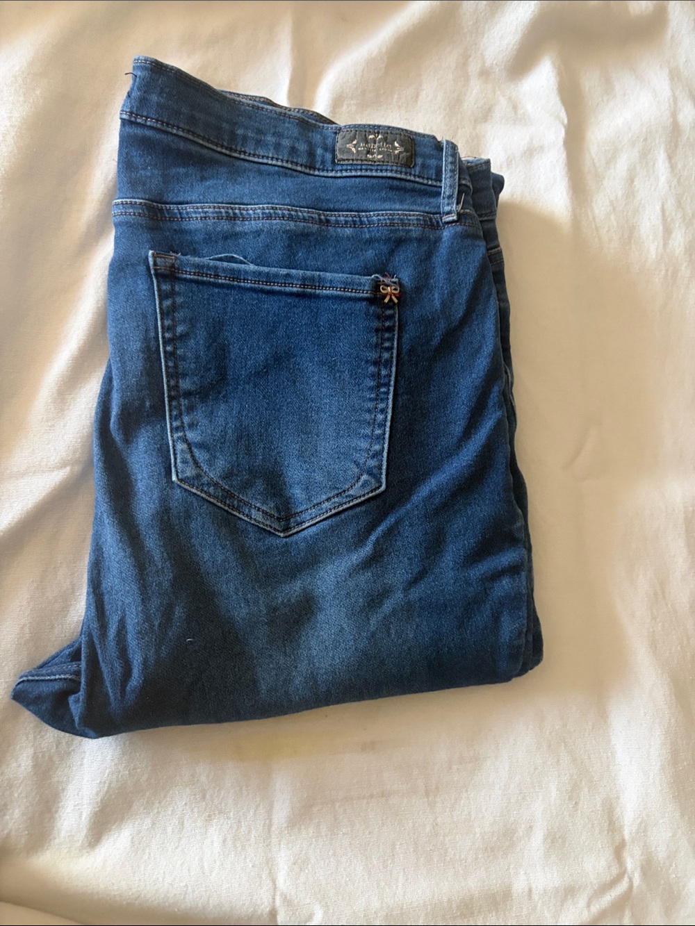 Nanette Lepore Dark Blue Skinny Jeans